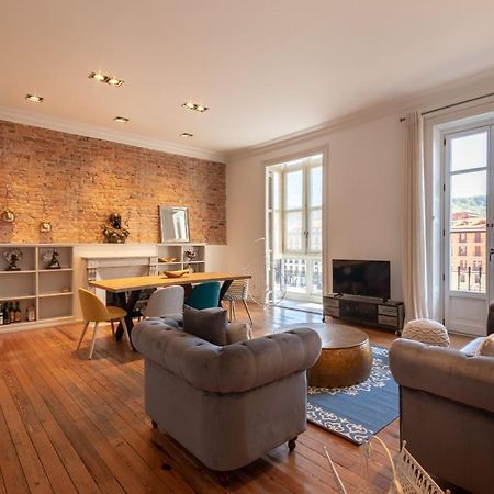 Confort Y Diseno Con Vistas Al Casco Viejo Bilbao Eksteriør billede