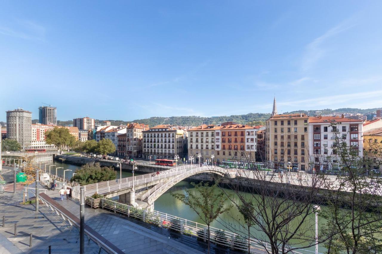 Confort Y Diseno Con Vistas Al Casco Viejo Bilbao Eksteriør billede