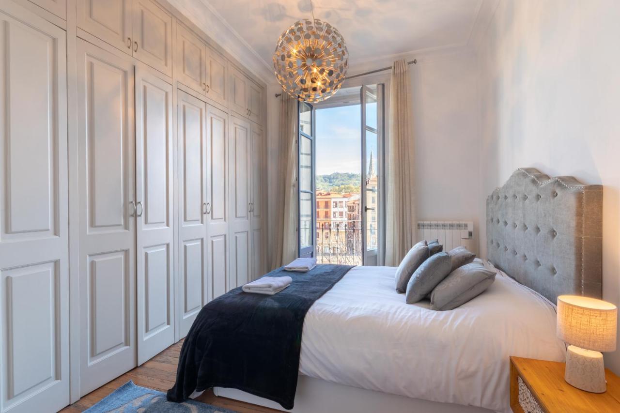 Confort Y Diseno Con Vistas Al Casco Viejo Bilbao Eksteriør billede